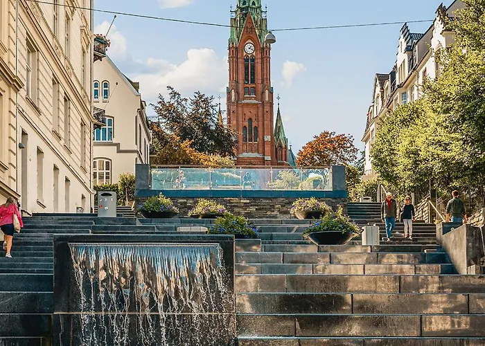 شقة Barfot - Center برغن